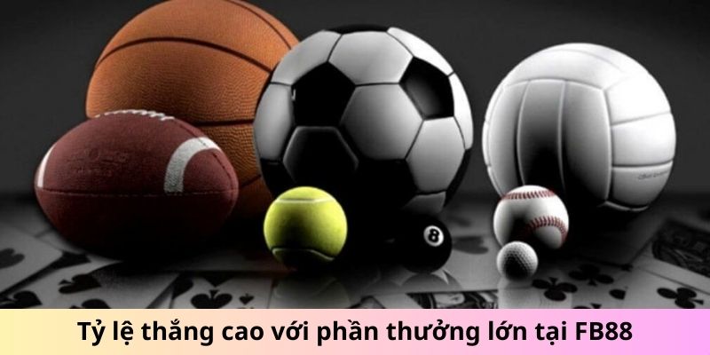 Tỷ lệ thắng cao với phần thưởng lớn tại FB88